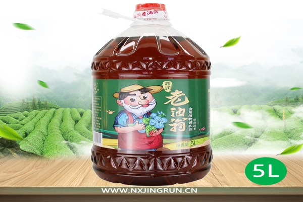 晶潤老油翁食用植物調和油(清香）5L
